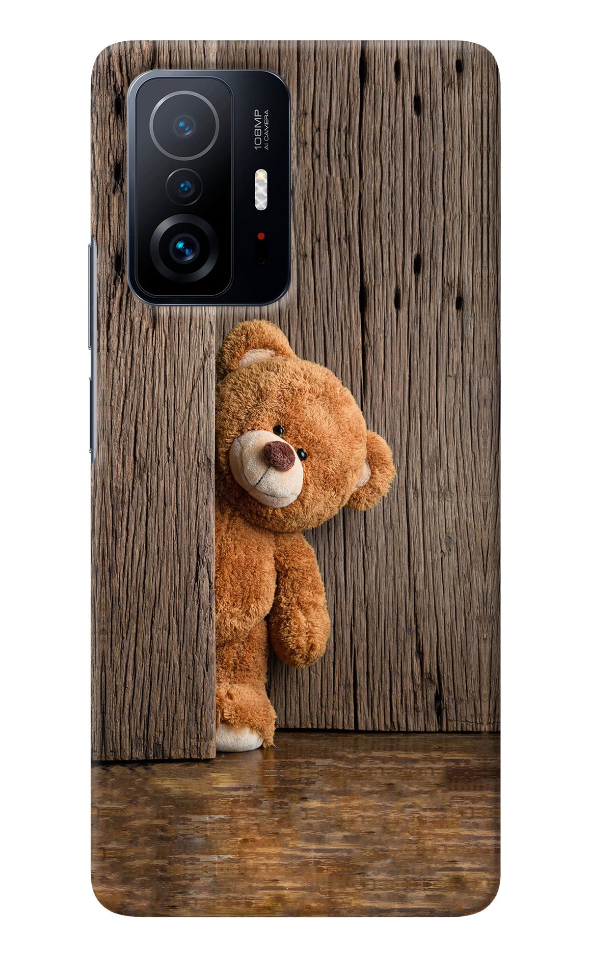 Teddy Wooden Mi 11T Pro 5G Back Cover