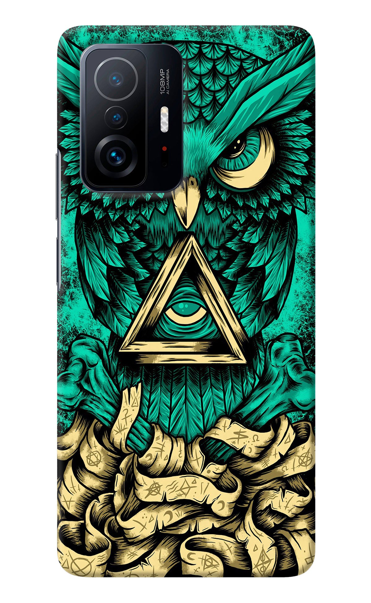 Green Owl Mi 11T Pro 5G Back Cover