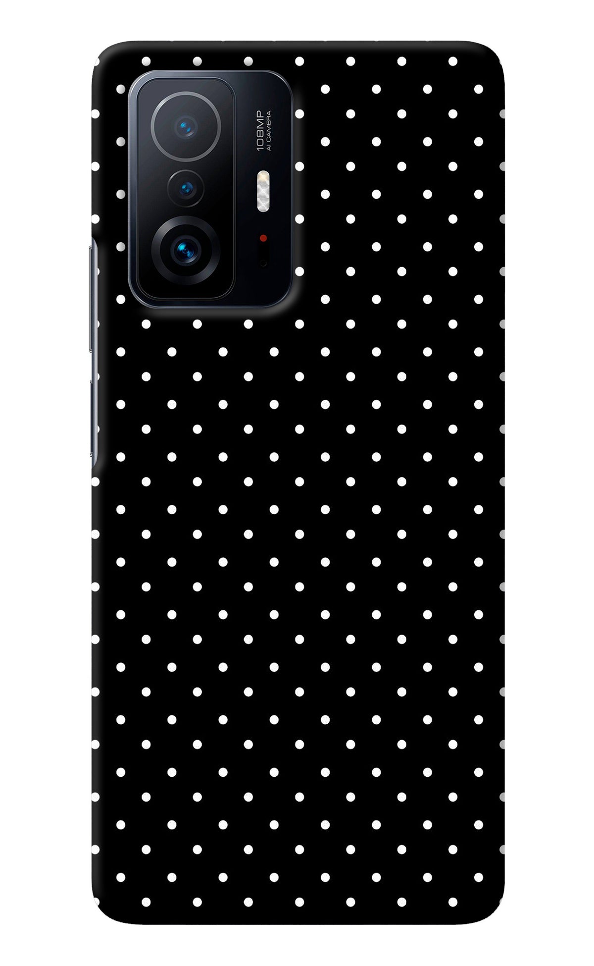 White Dots Mi 11T Pro 5G Back Cover