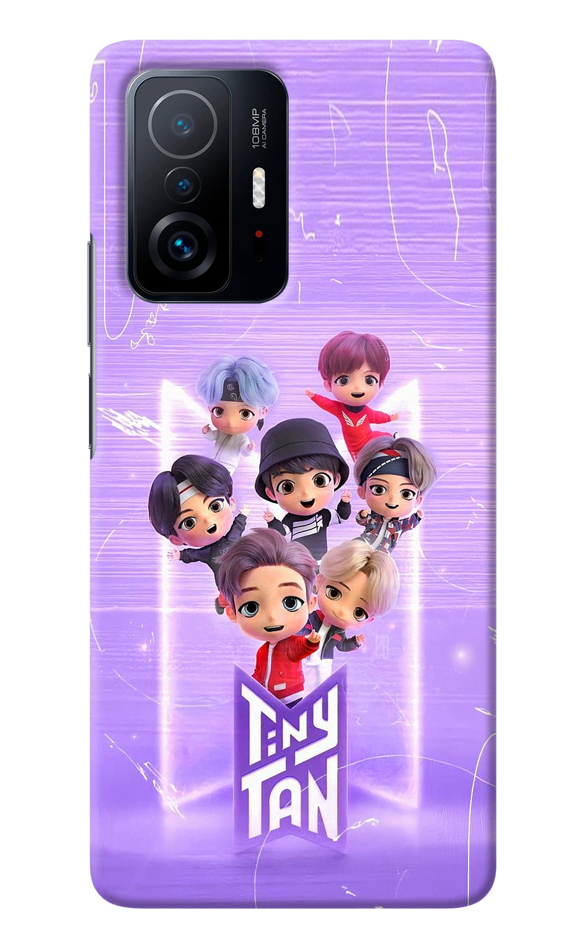 BTS Tiny Tan Mi 11T Pro 5G Back Cover