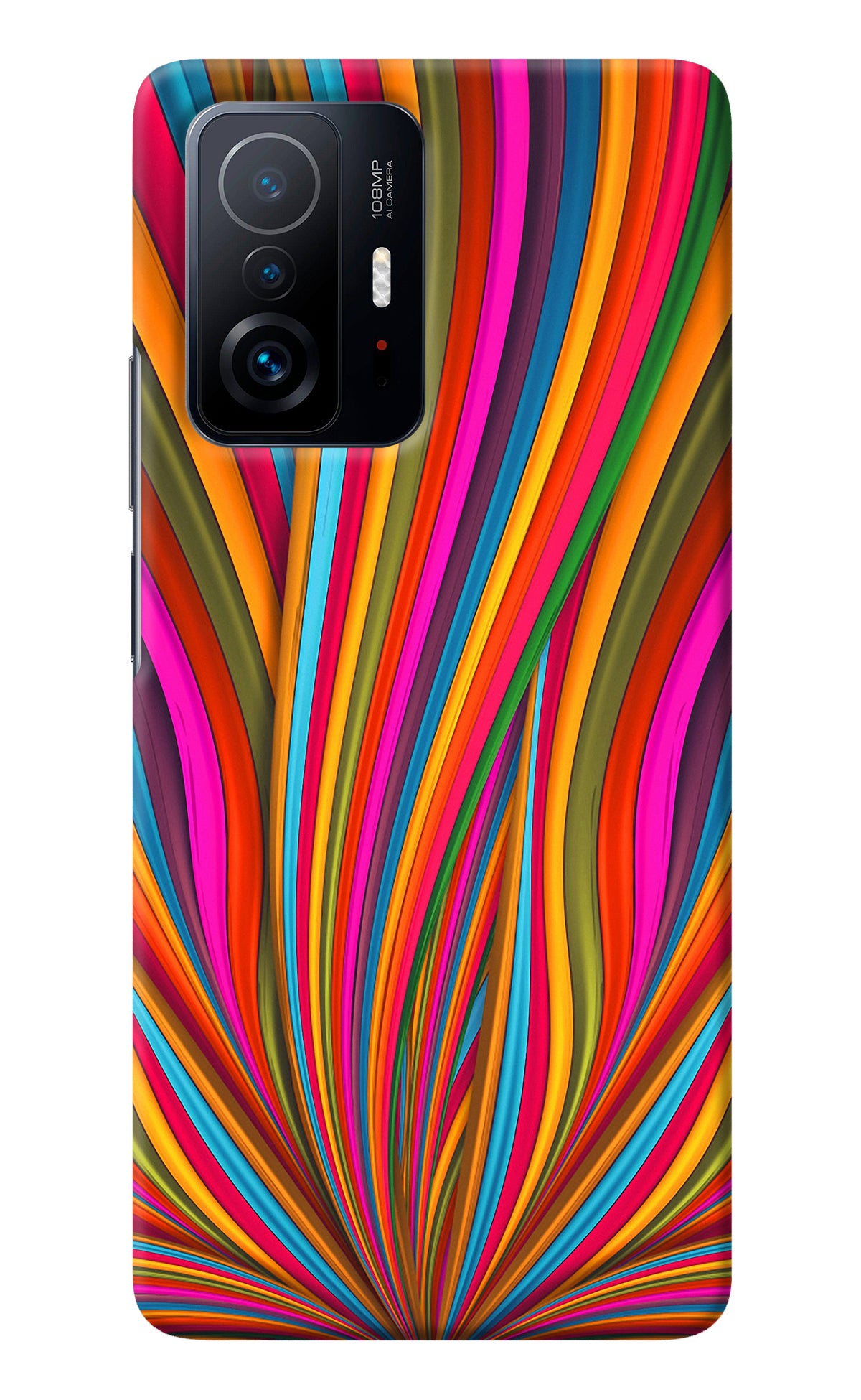 Trippy Wavy Mi 11T Pro 5G Back Cover