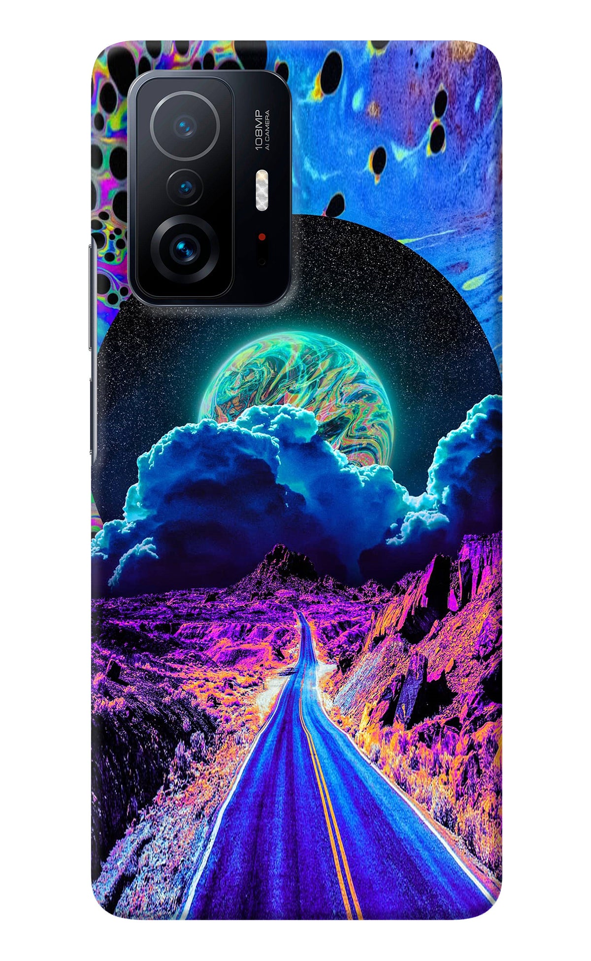 Psychedelic Painting Mi 11T Pro 5G Back Cover