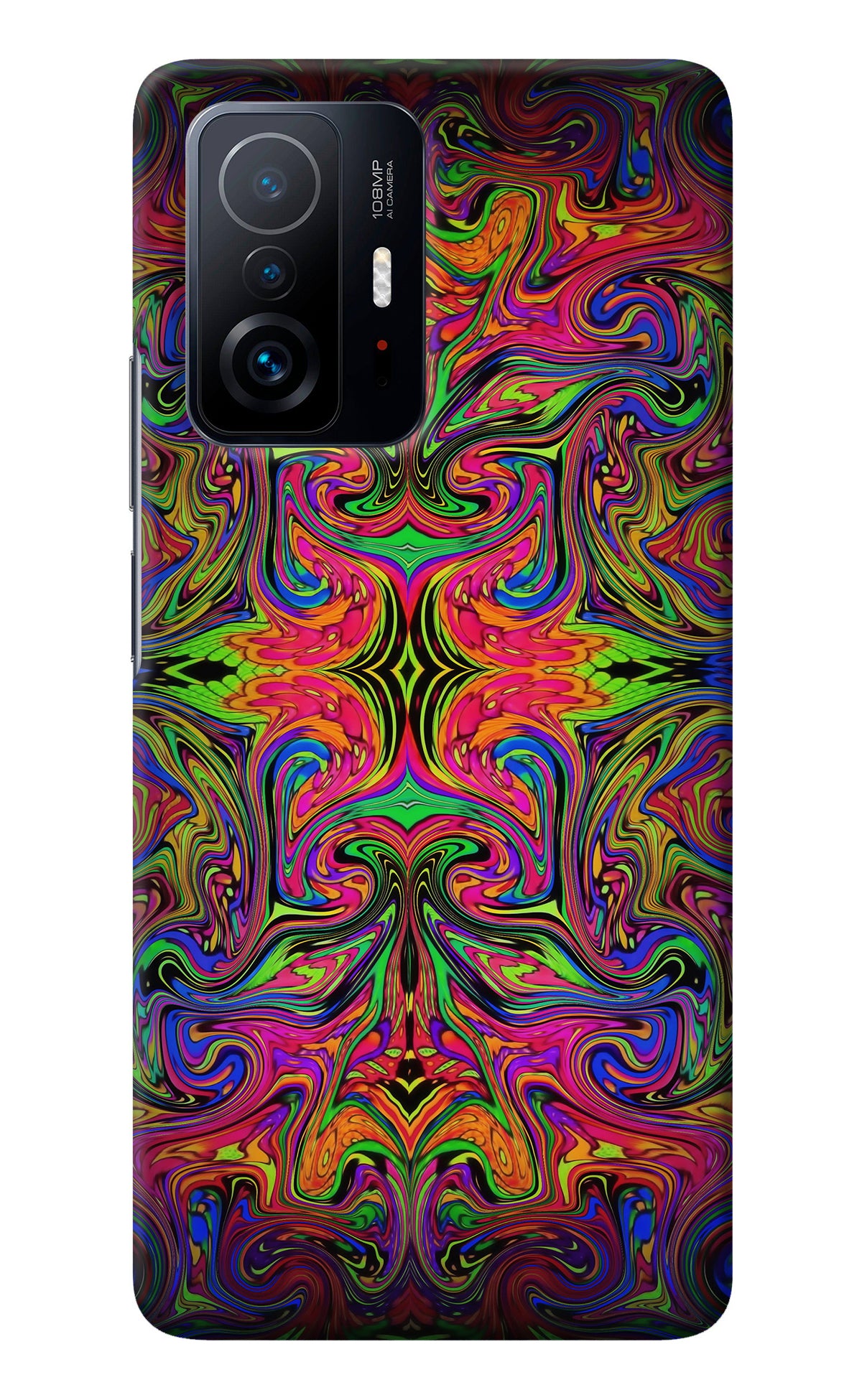 Psychedelic Art Mi 11T Pro 5G Back Cover