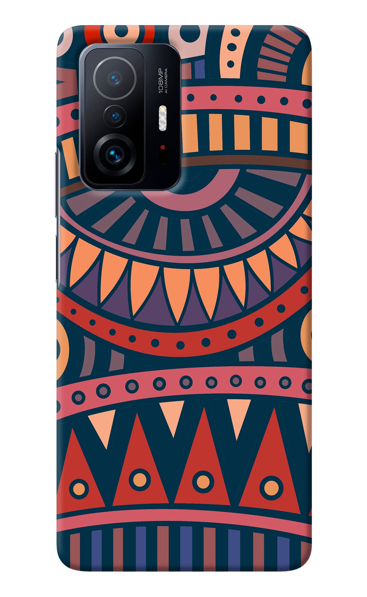 African Culture Design Mi 11T Pro 5G Back Cover