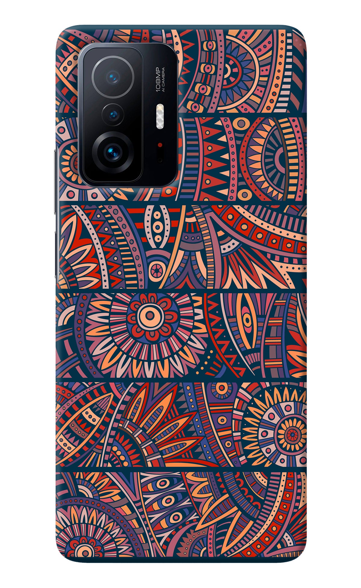 African Culture Design Mi 11T Pro 5G Back Cover