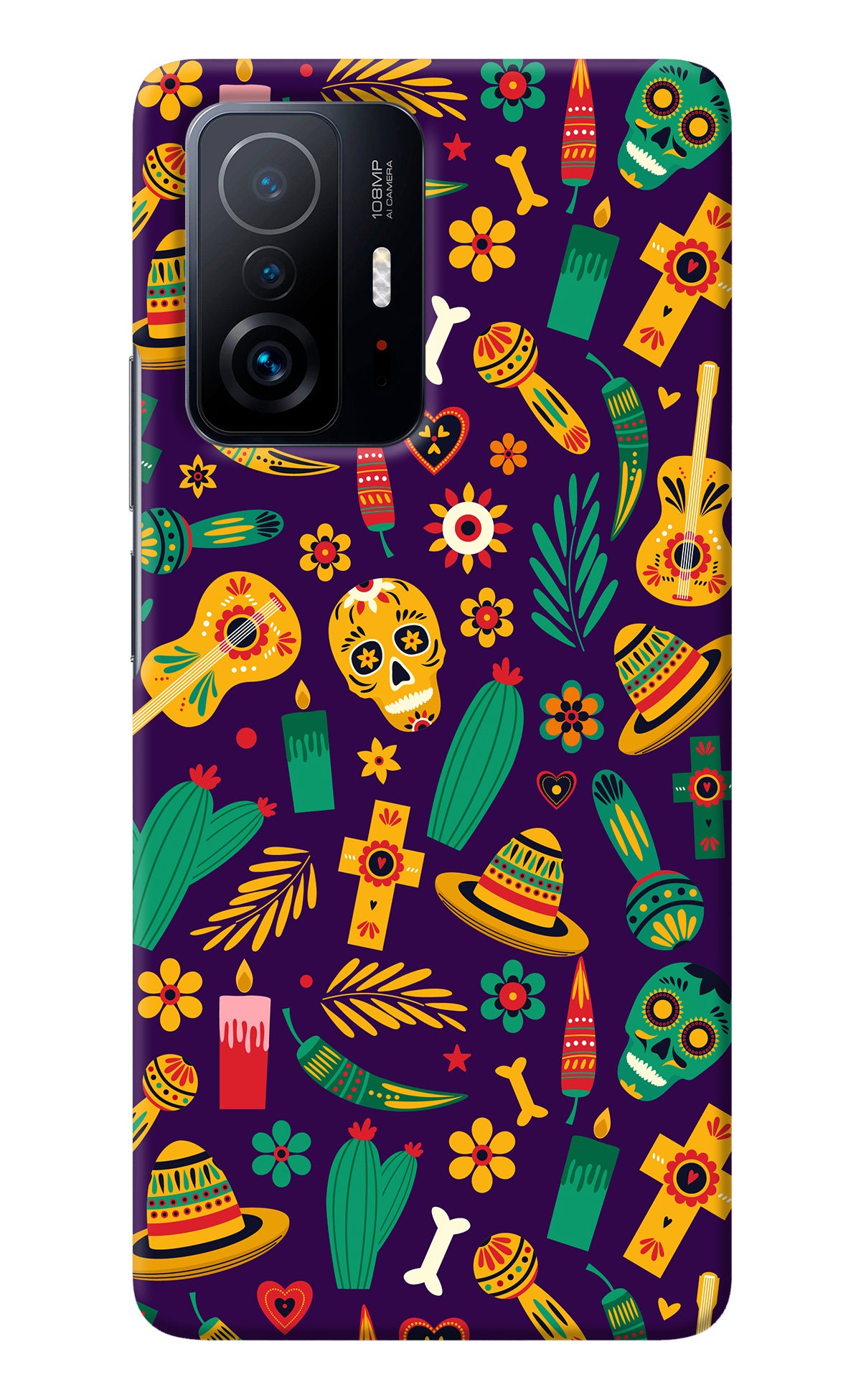 Mexican Artwork Mi 11T Pro 5G Back Cover