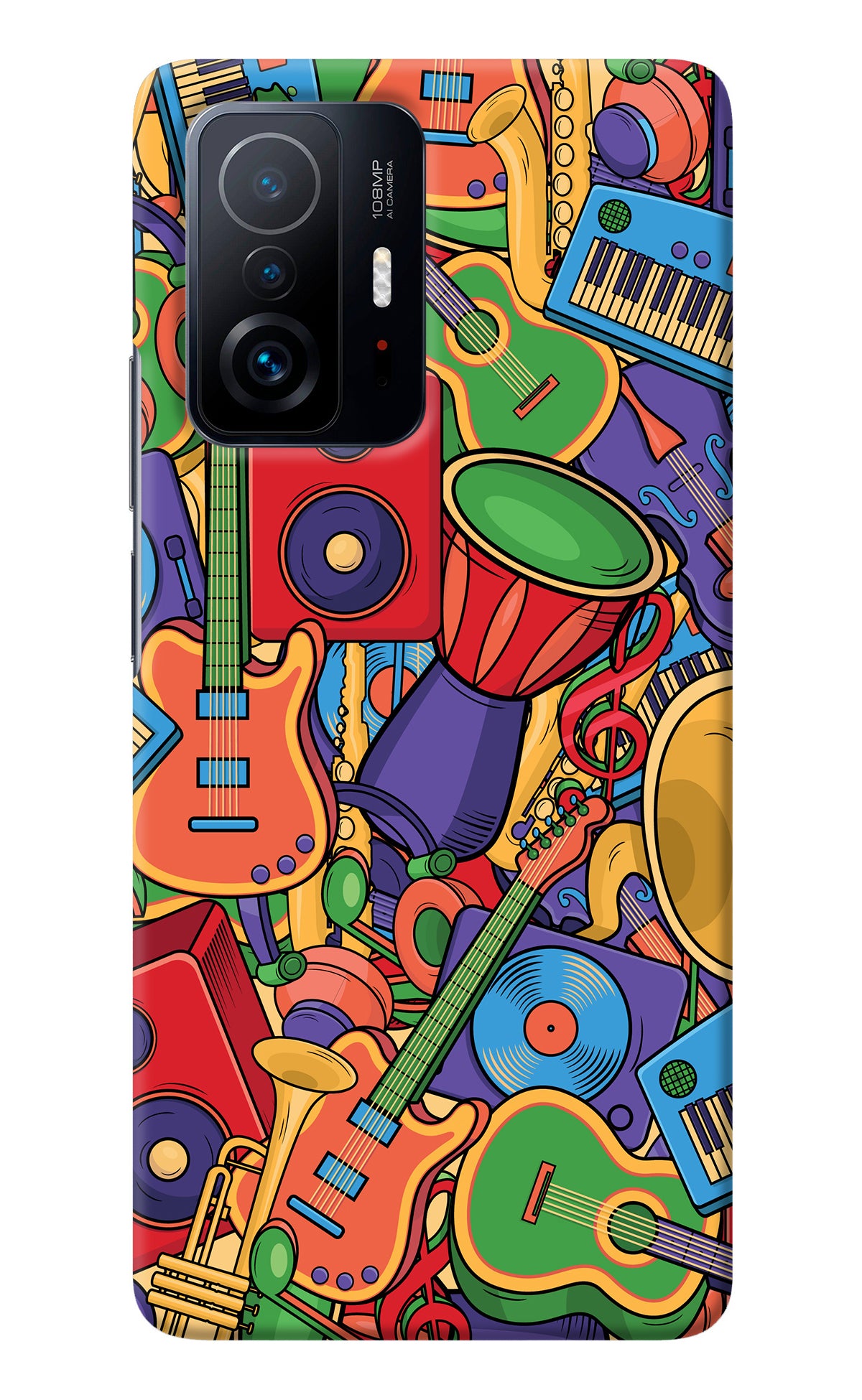 Music Instrument Doodle Mi 11T Pro 5G Back Cover