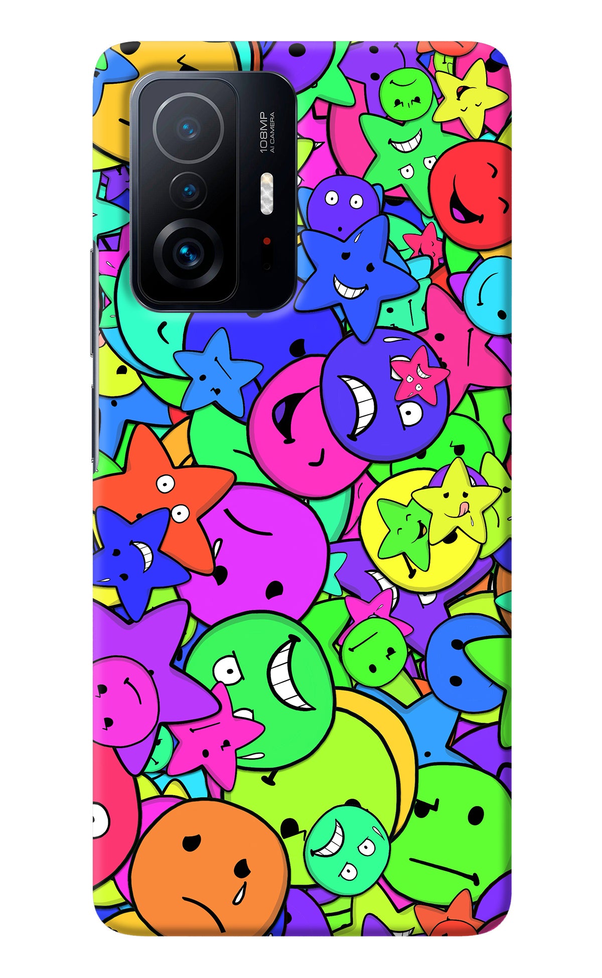 Fun Doodle Mi 11T Pro 5G Back Cover