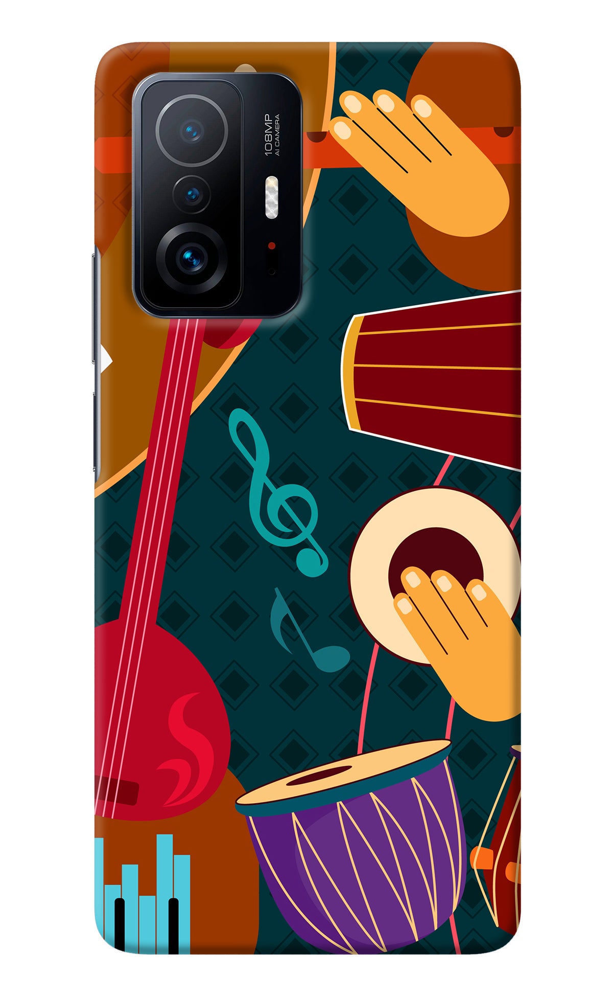 Music Instrument Mi 11T Pro 5G Back Cover