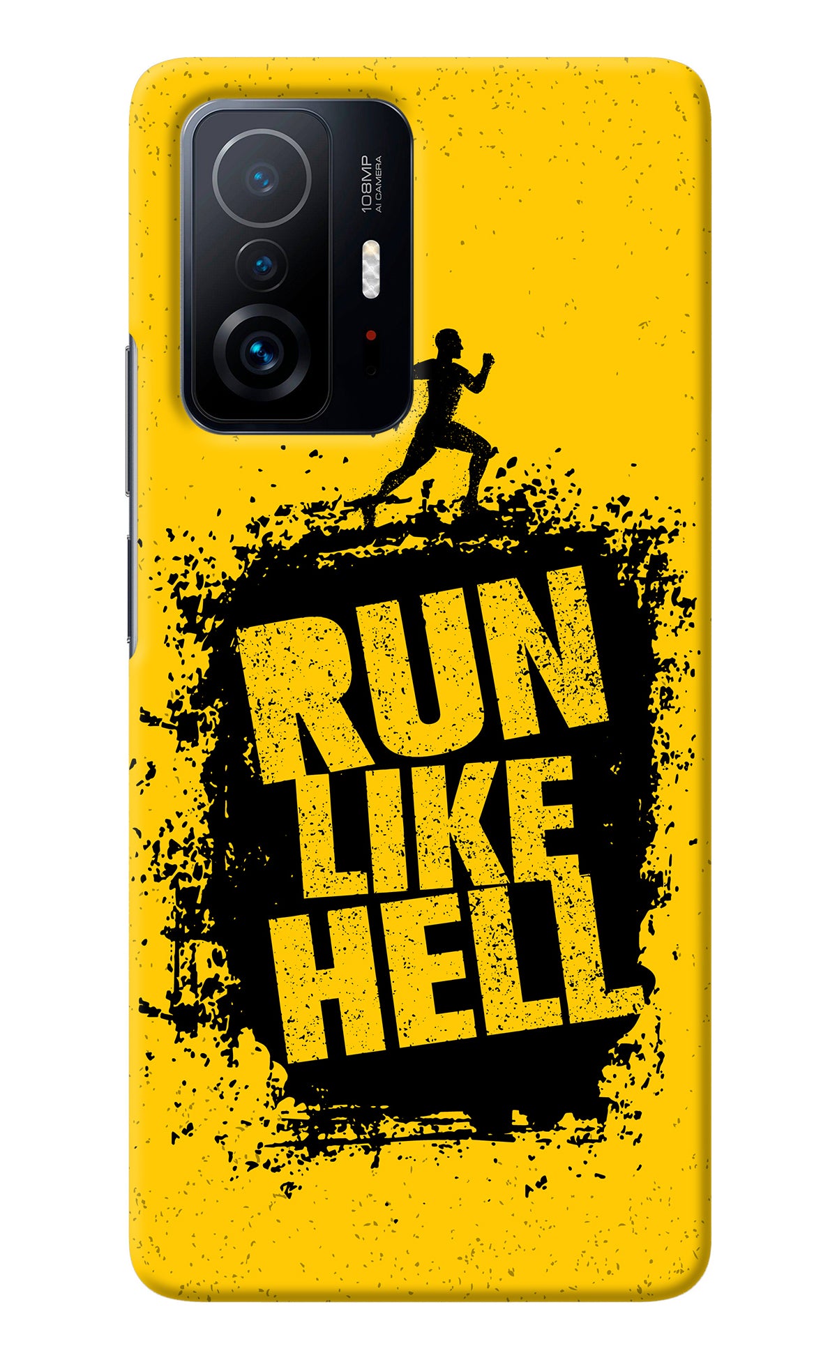 Run Like Hell Mi 11T Pro 5G Back Cover