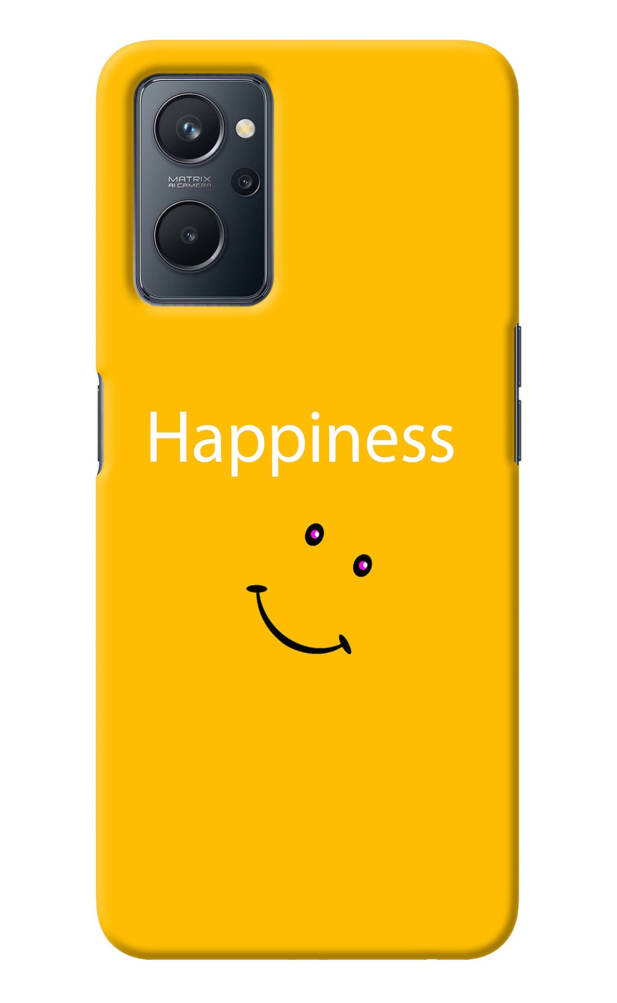 Happiness With Smiley Realme 9i 4G Back Cover