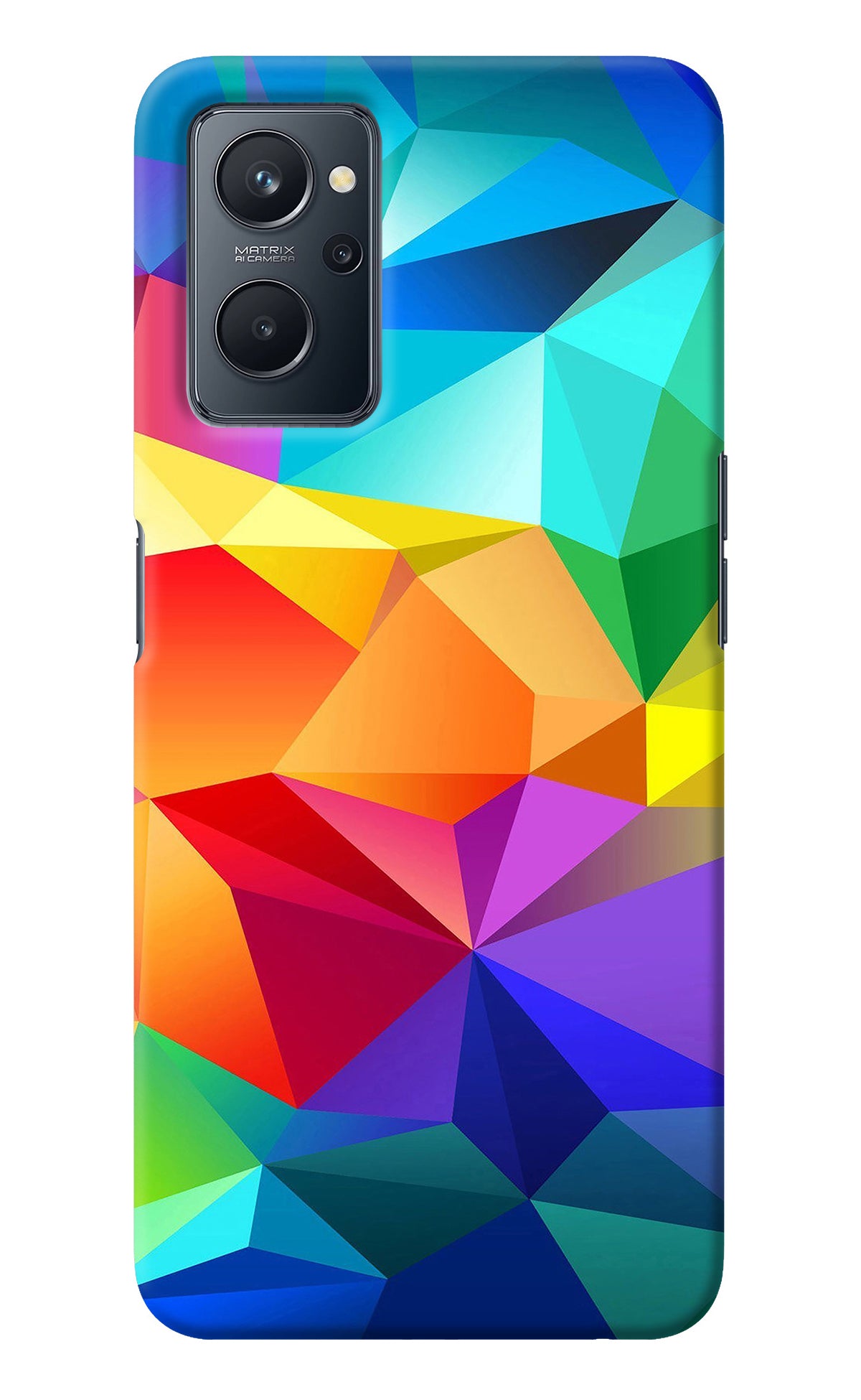 Abstract Pattern Realme 9i 4G Back Cover