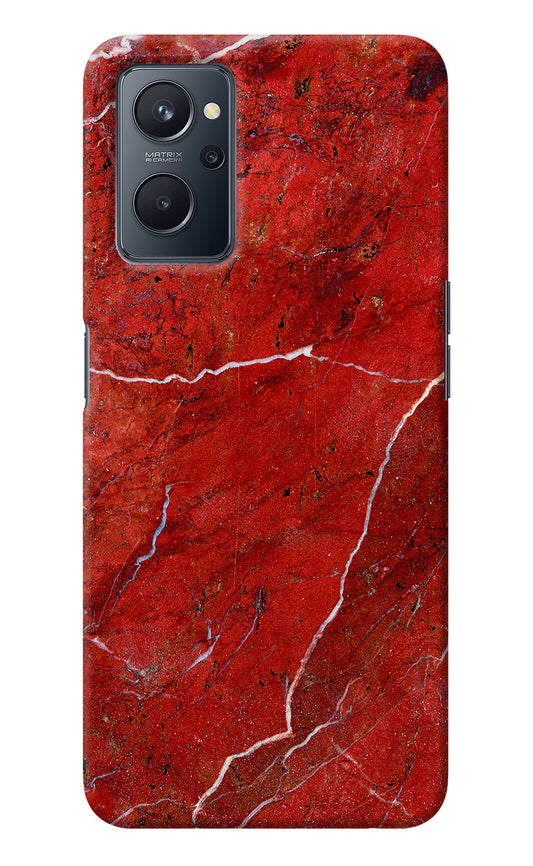 Red Marble Design Realme 9i 4G Back Cover