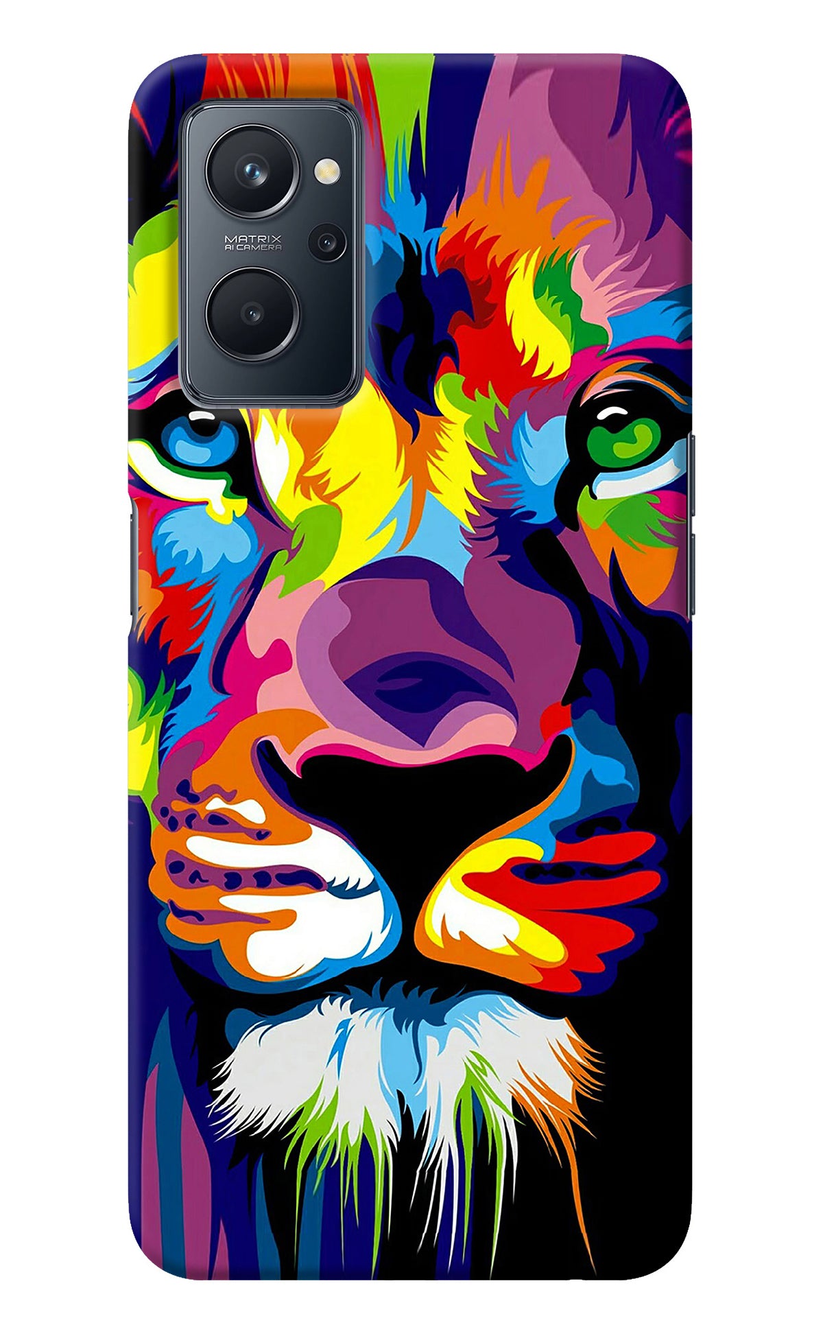 Lion Realme 9i 4G Back Cover