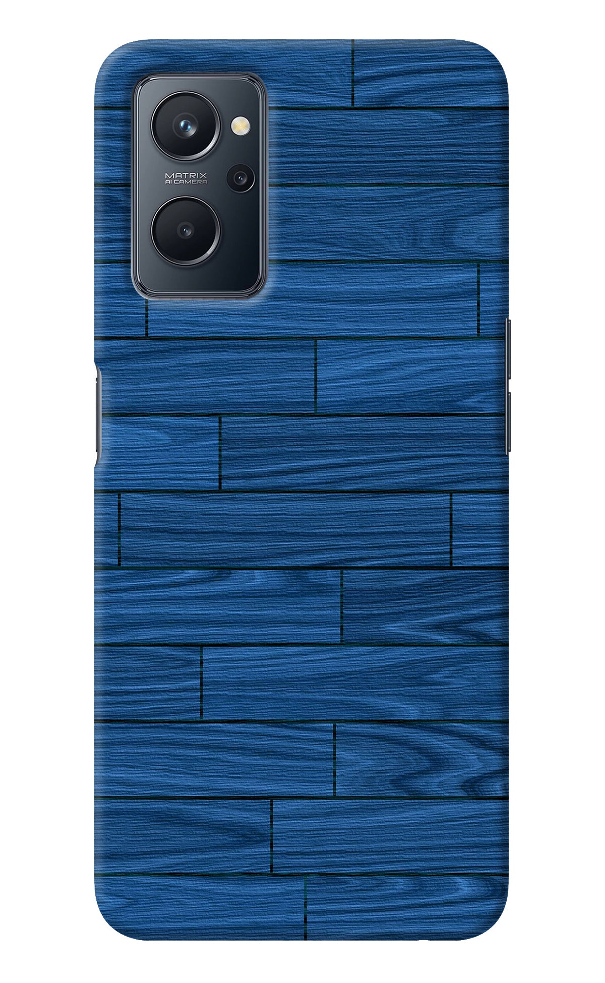 Wooden Texture Realme 9i 4G Back Cover