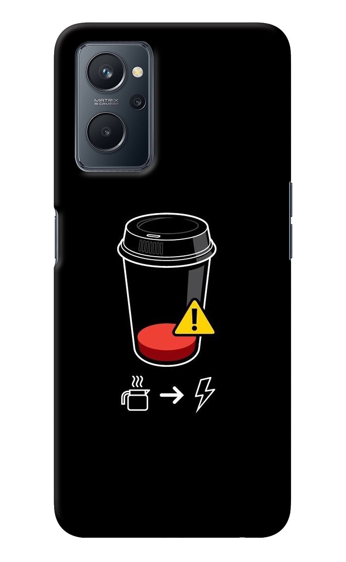 Coffee Realme 9i 4G Back Cover