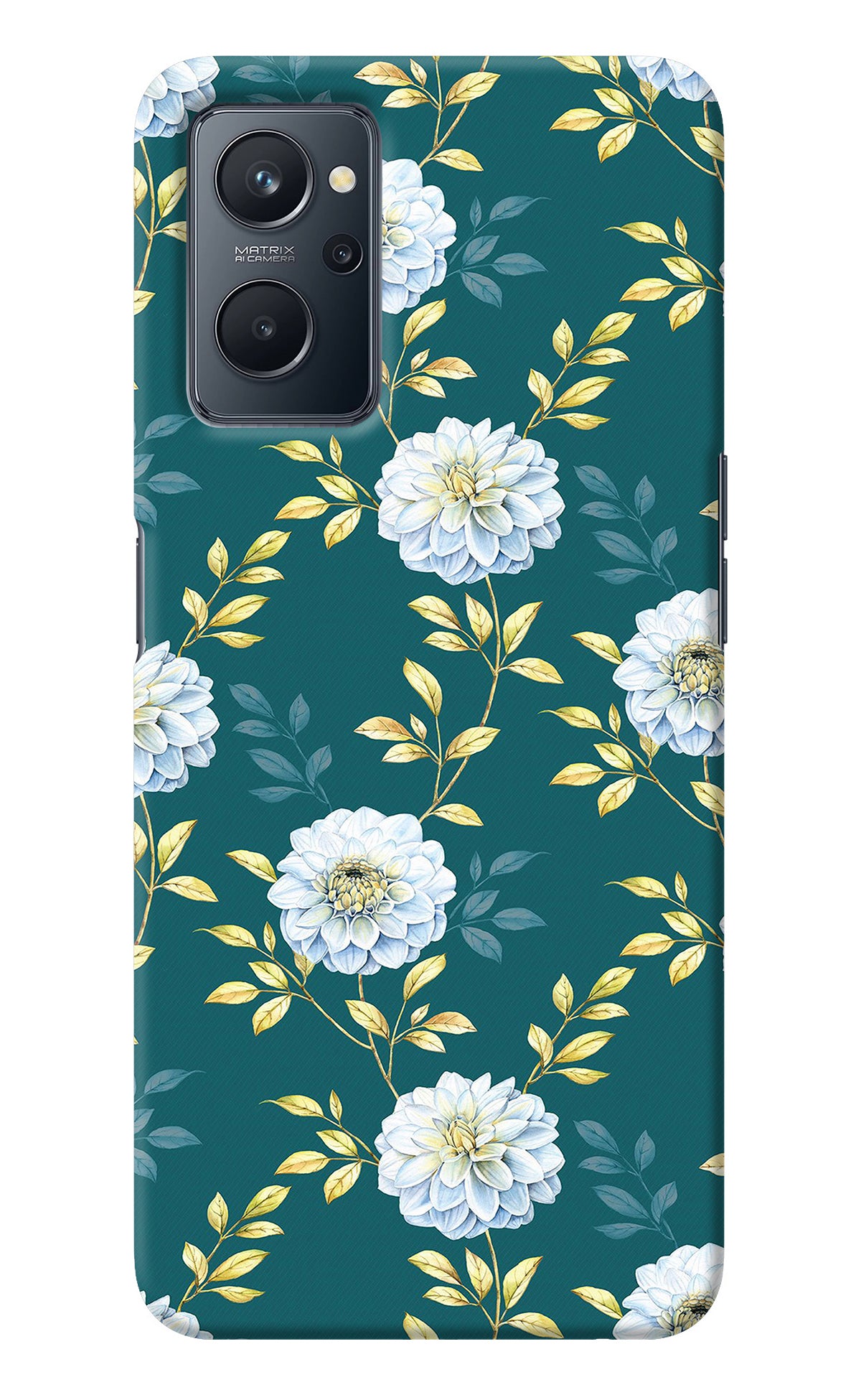 Flowers Realme 9i 4G Back Cover