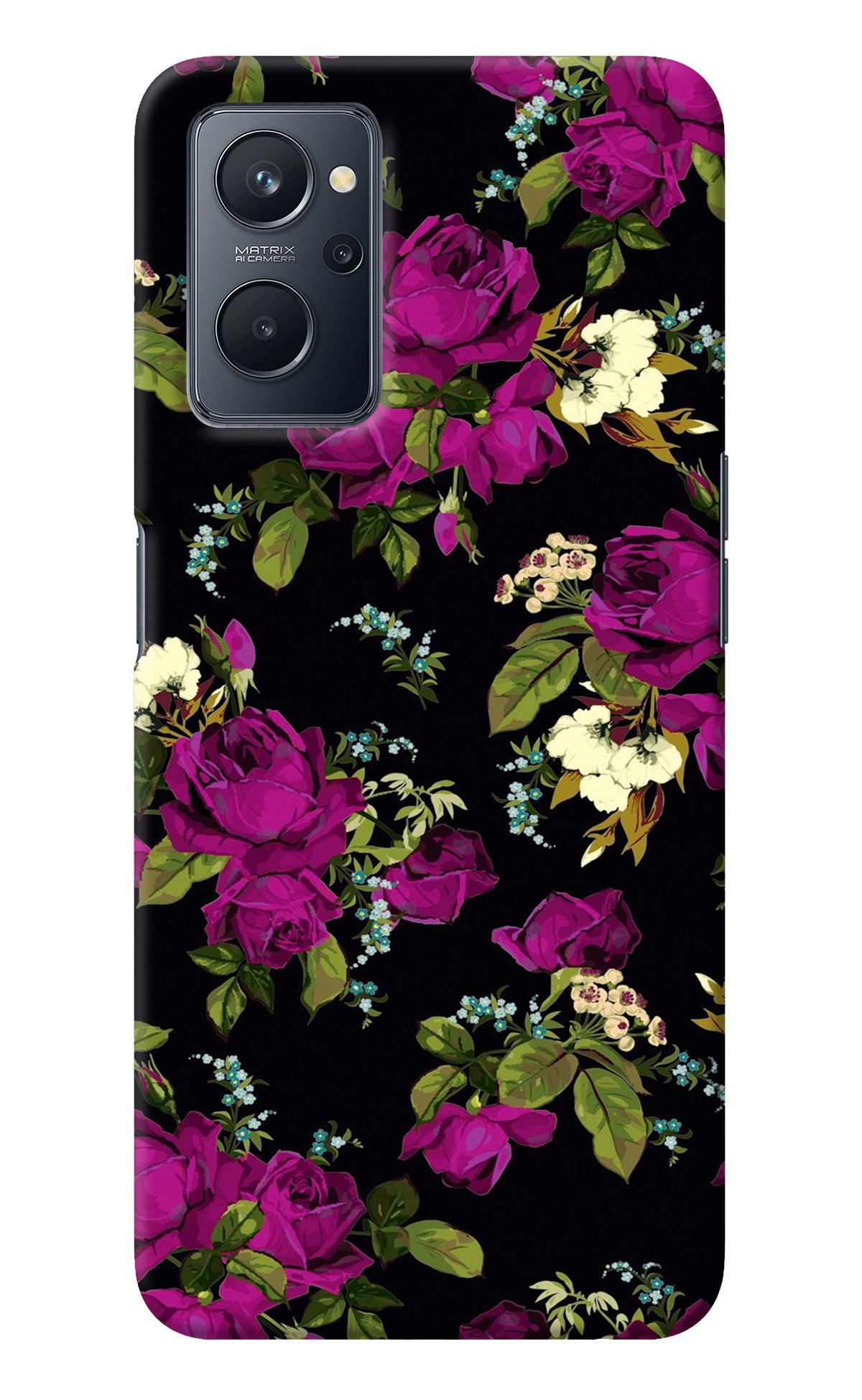 Flowers Realme 9i 4G Back Cover