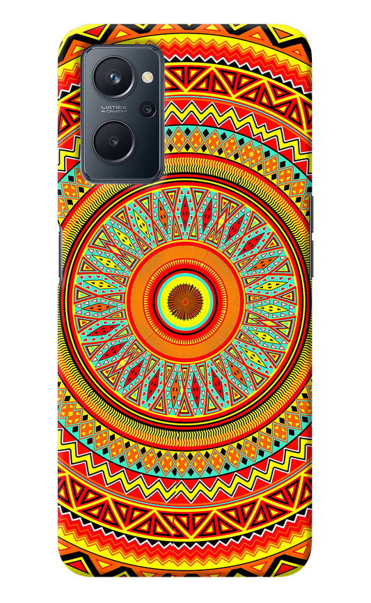 Mandala Pattern Realme 9i 4G Back Cover