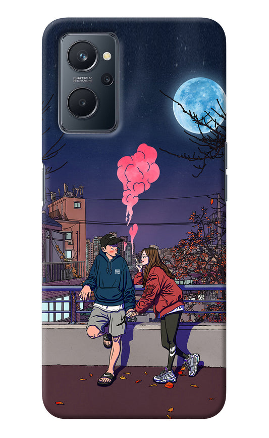 Chilling Couple Realme 9i 4G Back Cover