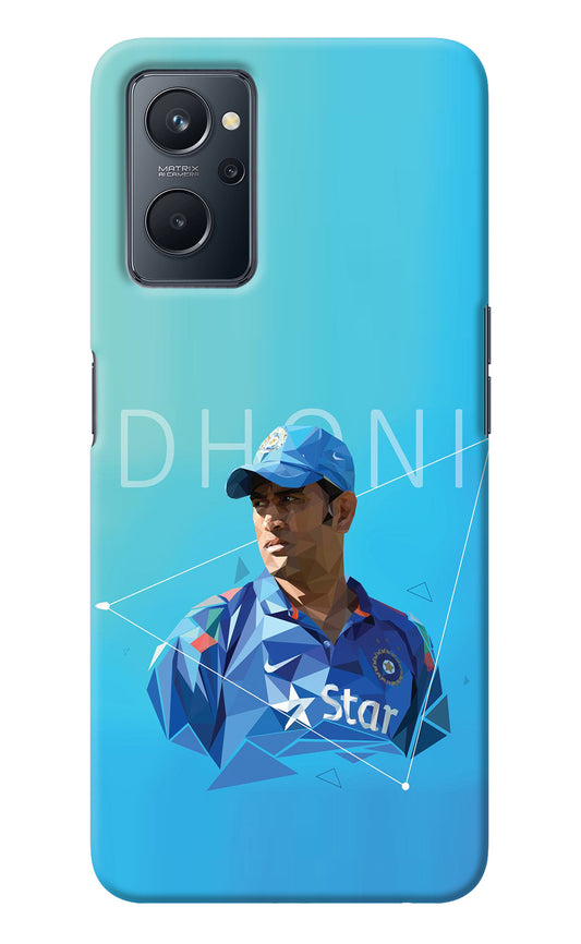 Dhoni Artwork Realme 9i 4G Back Cover