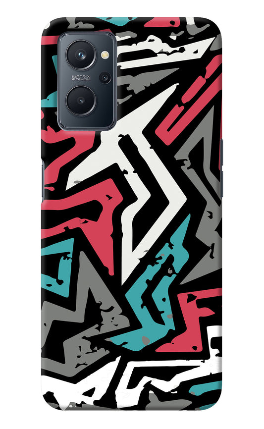 Geometric Graffiti Realme 9i 4G Back Cover