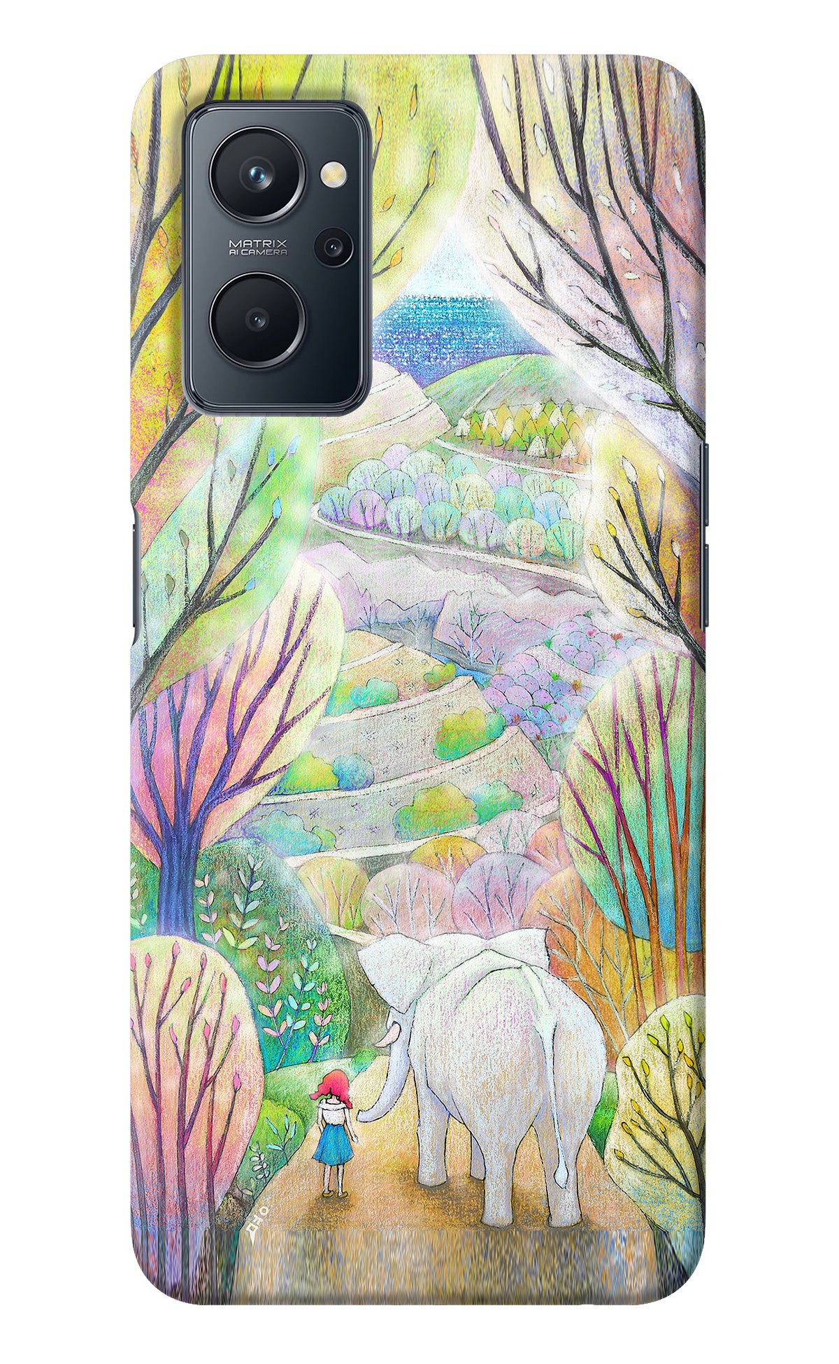 Nature Painting Realme 9i 4G Back Cover