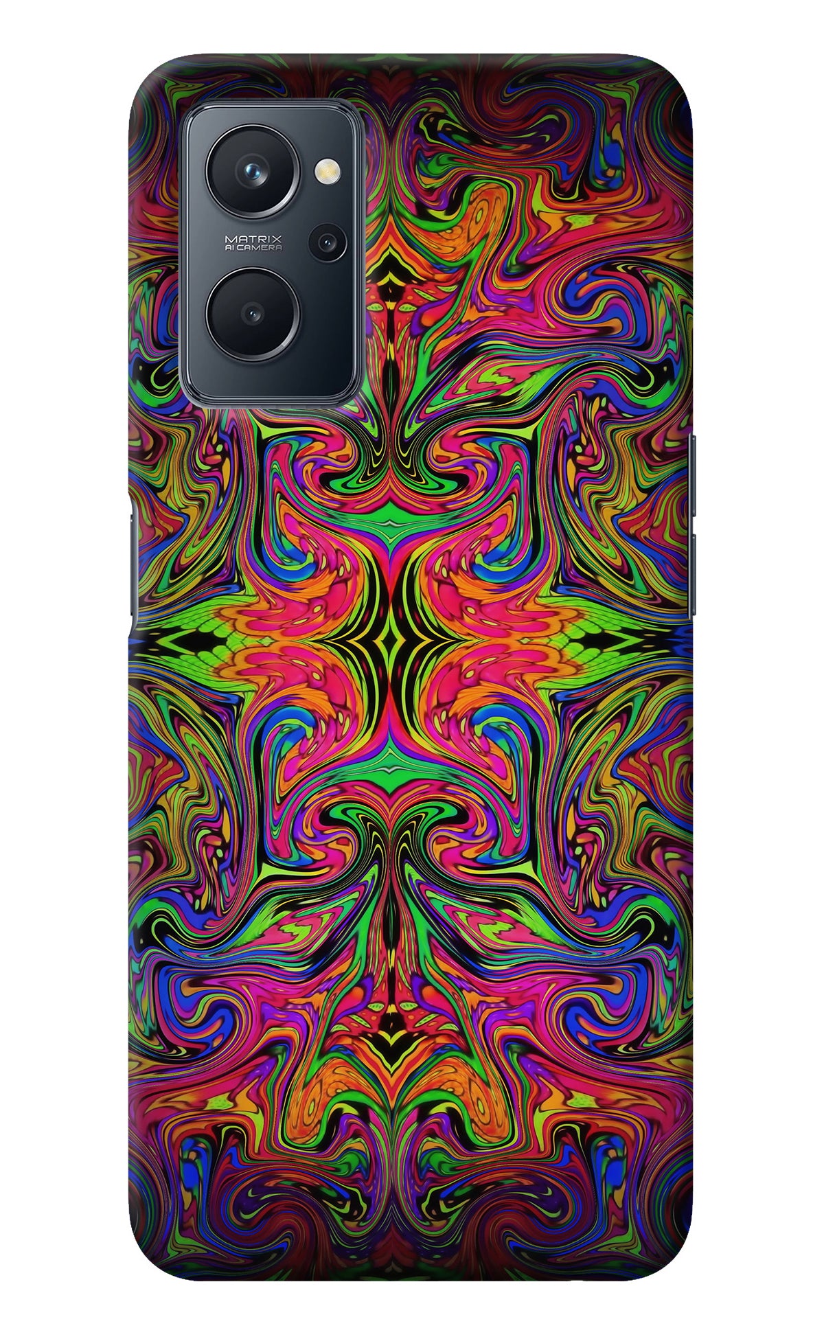 Psychedelic Art Realme 9i 4G Back Cover