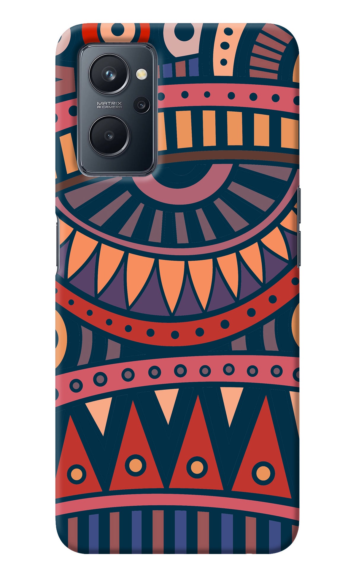 African Culture Design Realme 9i 4G Back Cover