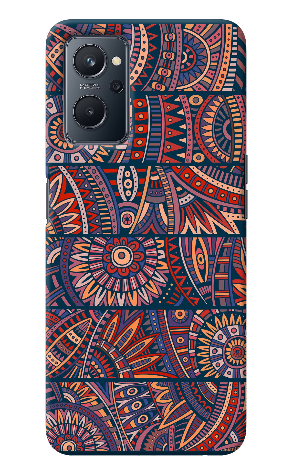 African Culture Design Realme 9i 4G Back Cover