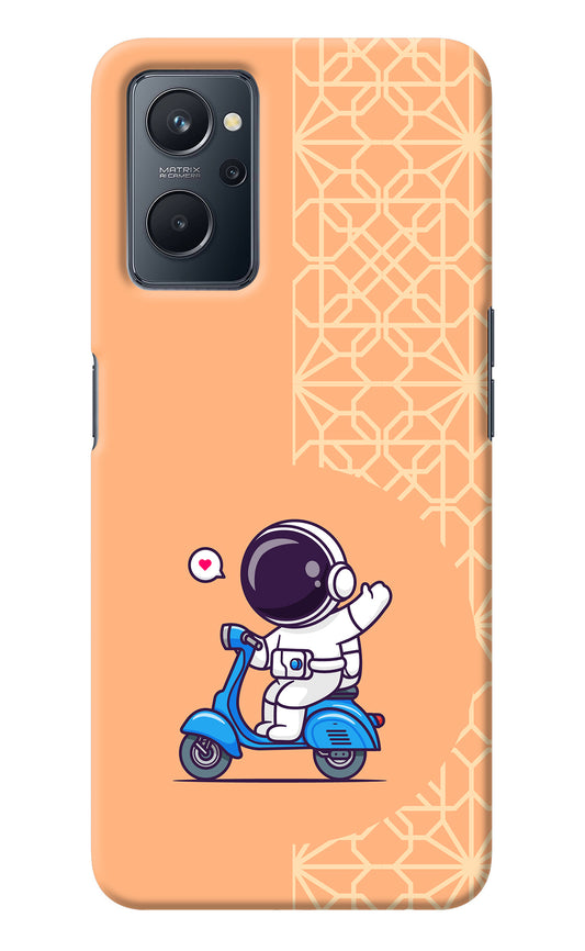 Cute Astronaut Riding Realme 9i 4G Back Cover