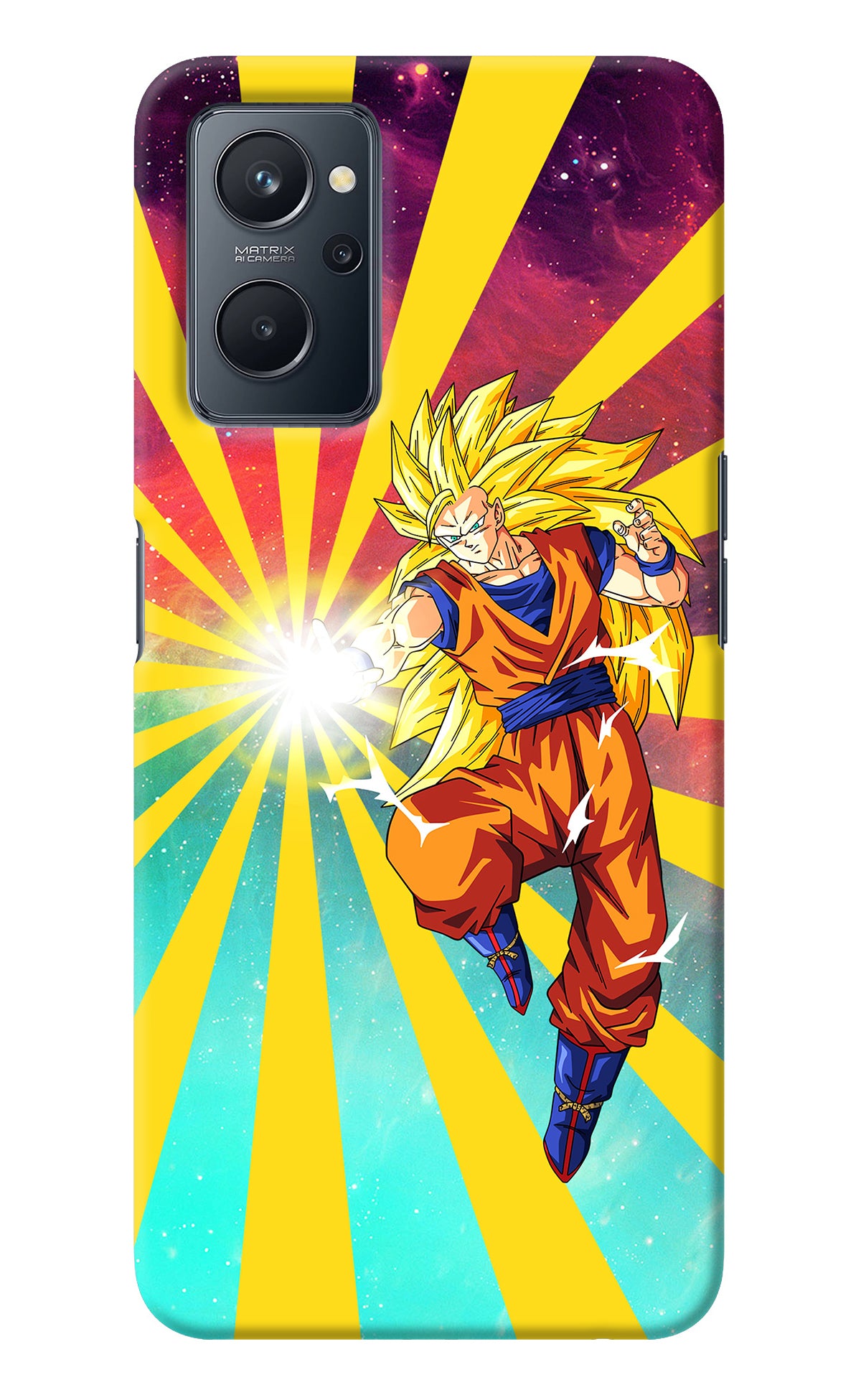 Goku Super Saiyan Realme 9i 4G Back Cover