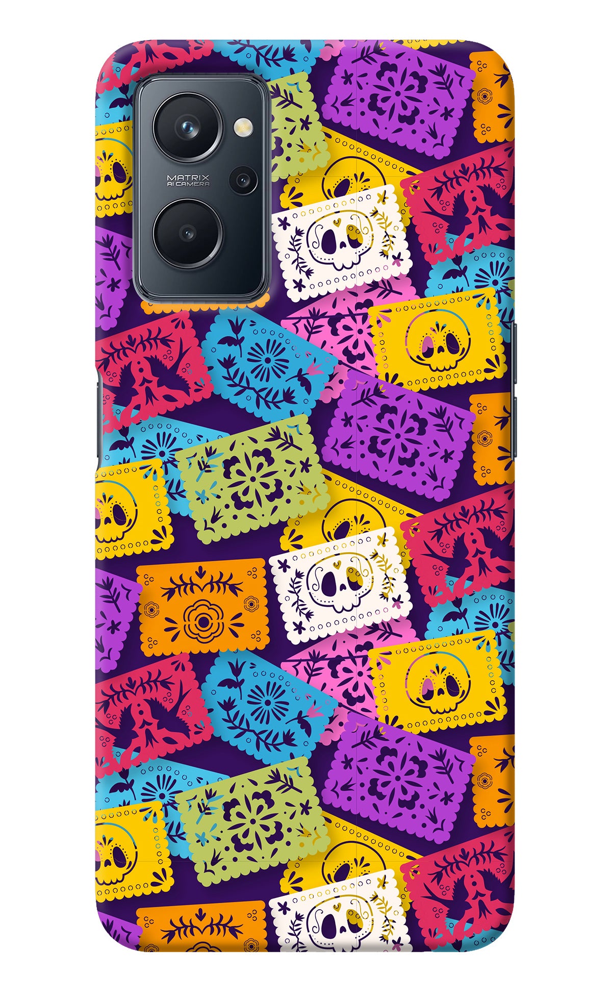 Mexican Pattern Realme 9i 4G Back Cover