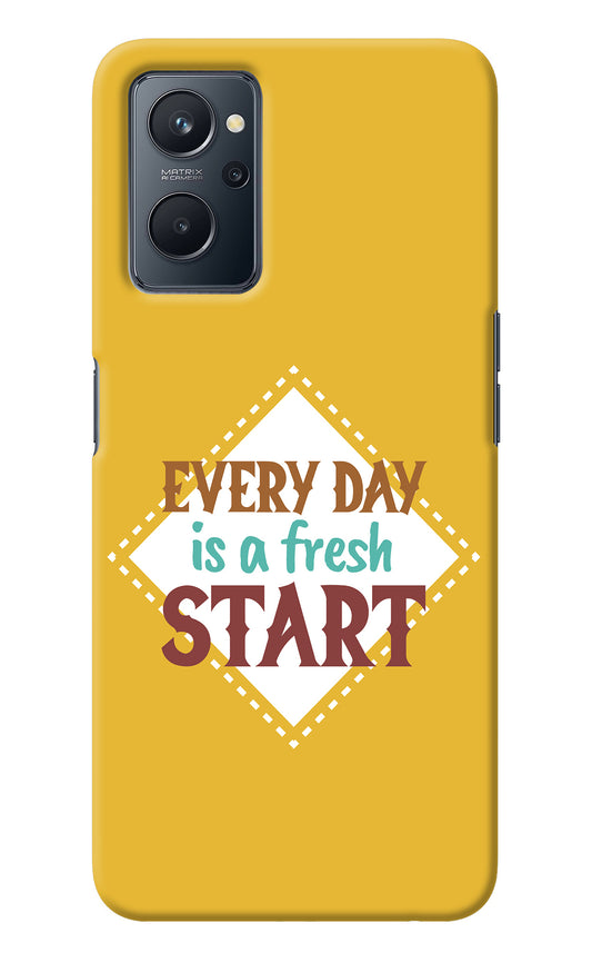 Every day is a Fresh Start Realme 9i 4G Back Cover