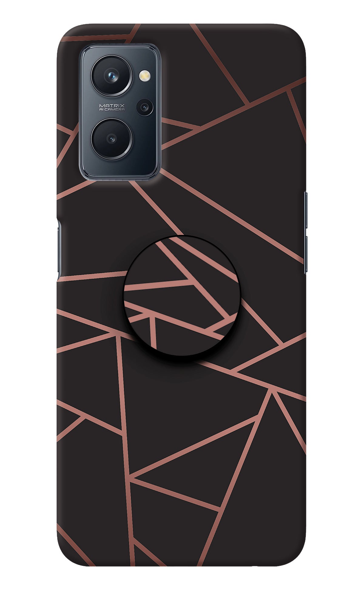 Geometric Pattern Realme 9i 4G Pop Case