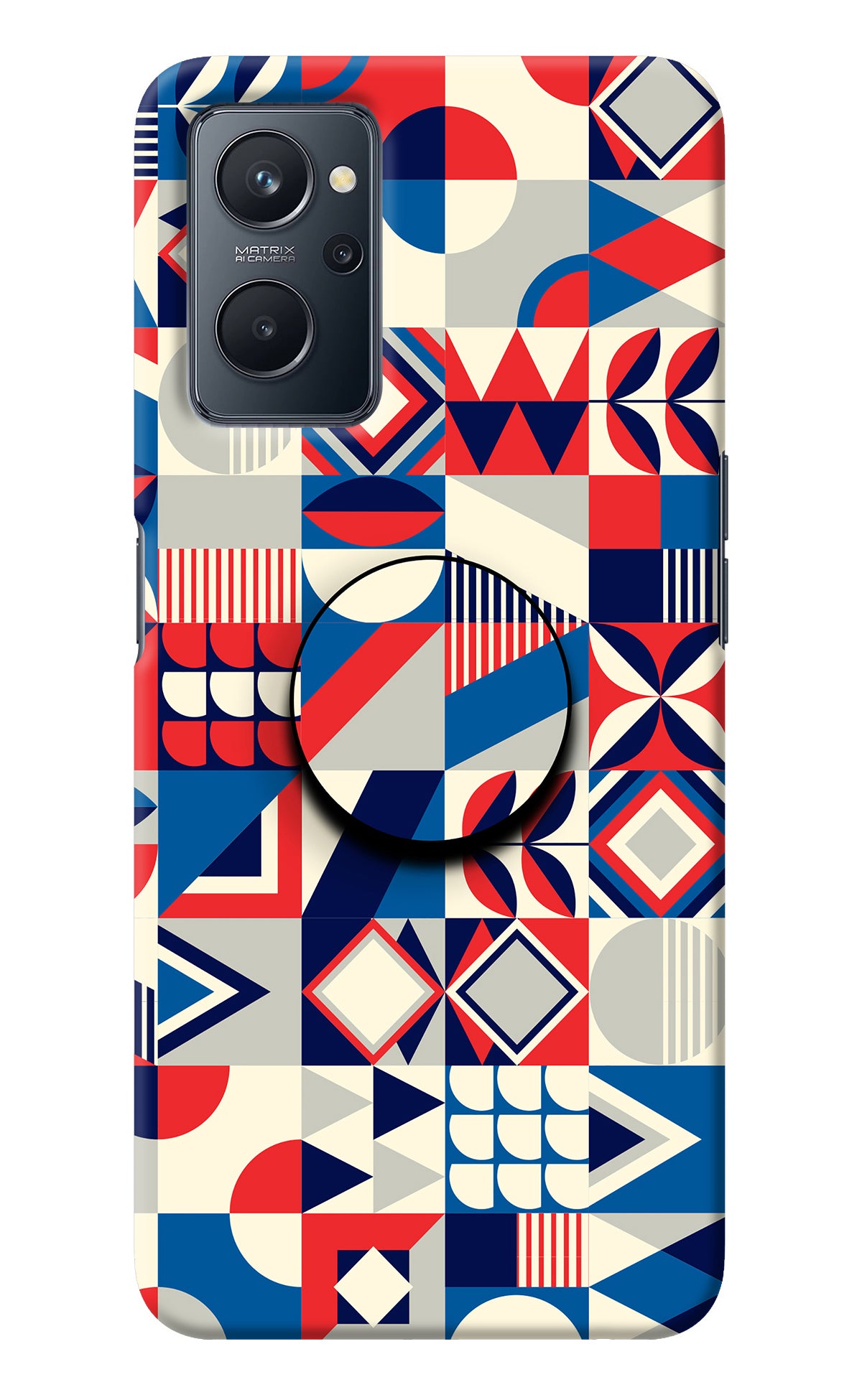 Colorful Pattern Realme 9i 4G Pop Case