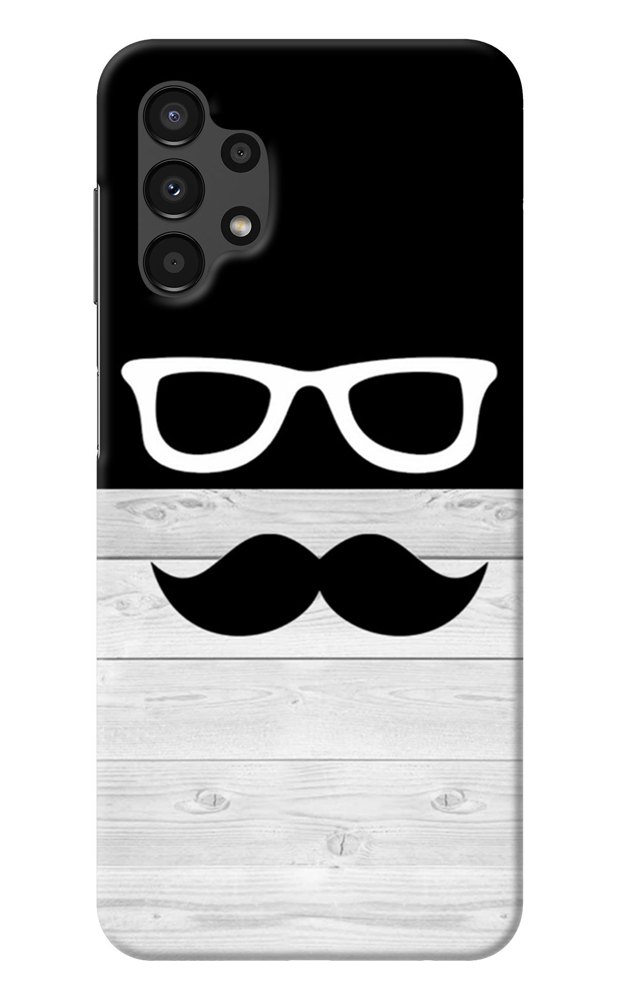 Mustache Samsung A13 4G Back Cover