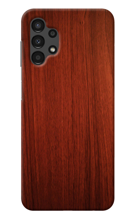 Wooden Plain Pattern Samsung A13 4G Back Cover