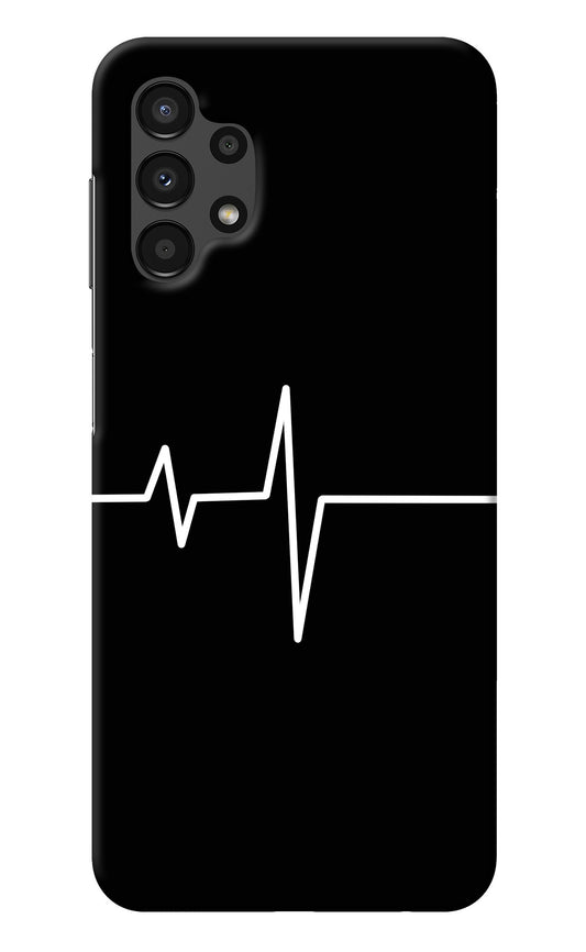 Heart Beats Samsung A13 4G Back Cover