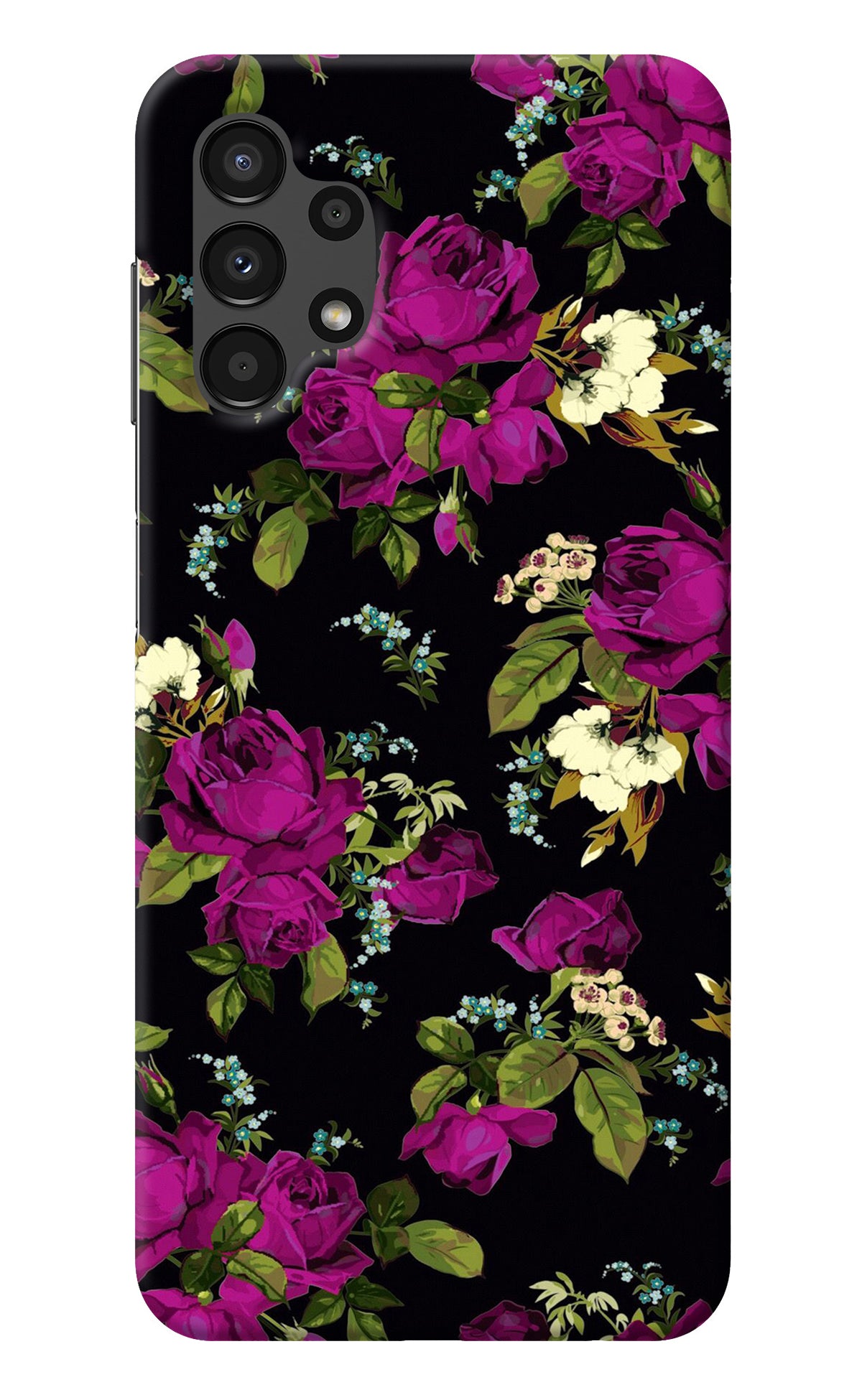 Flowers Samsung A13 4G Back Cover