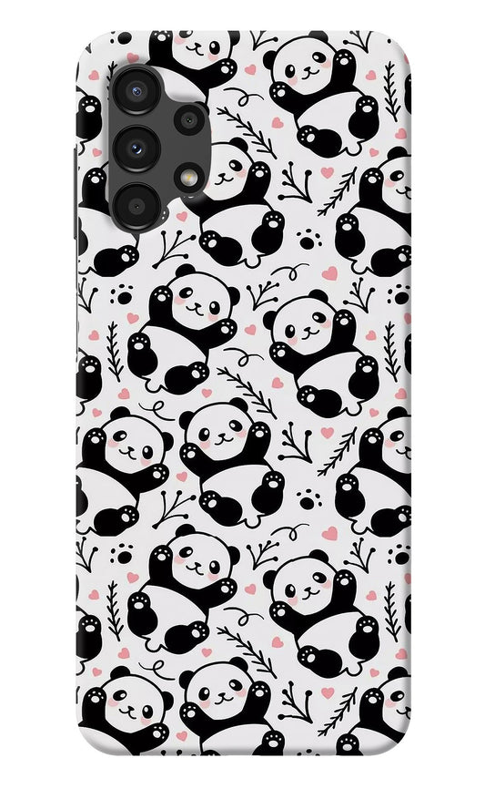 Cute Panda Samsung A13 4G Back Cover