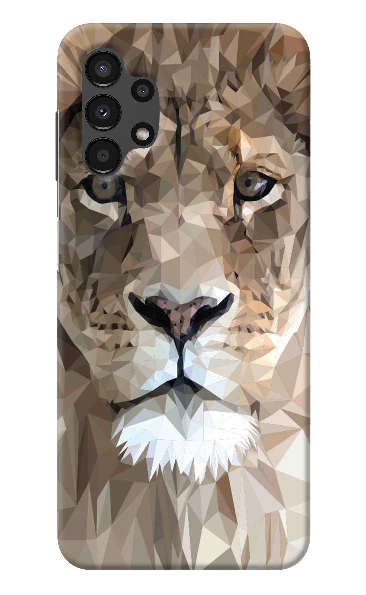 Lion Art Samsung A13 4G Back Cover