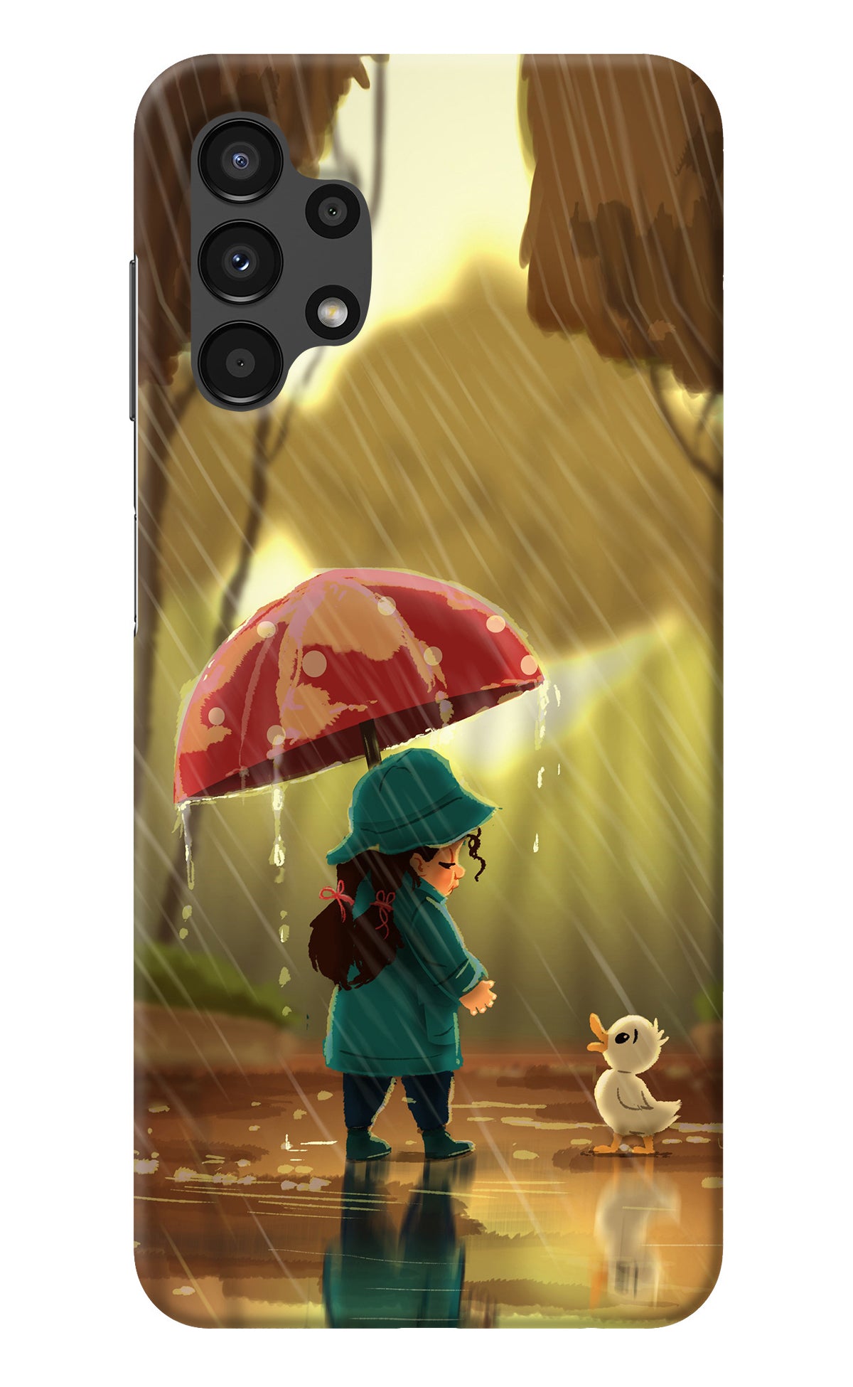 Rainy Day Samsung A13 4G Back Cover