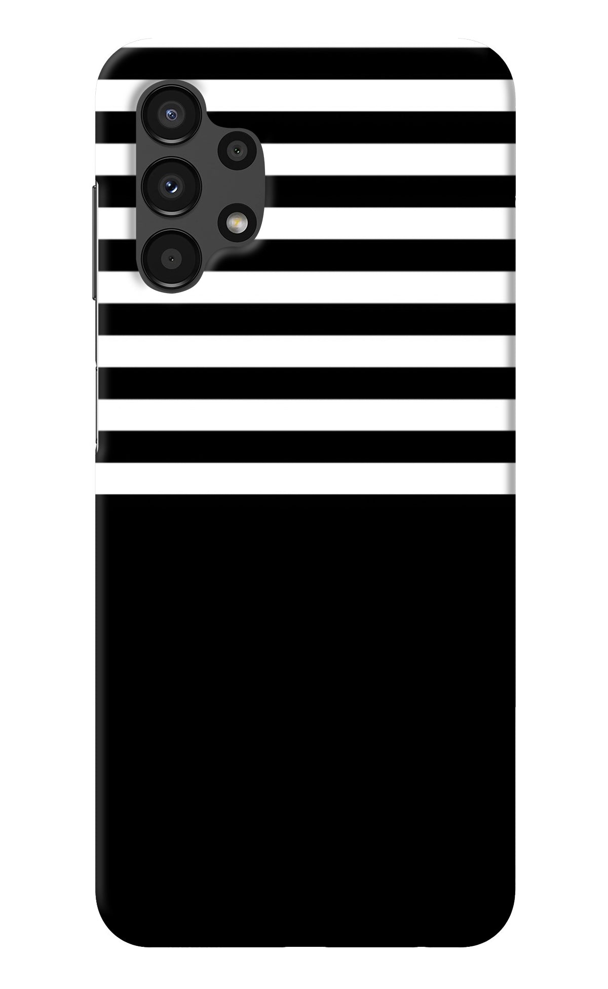 Black and White Print Samsung A13 4G Back Cover