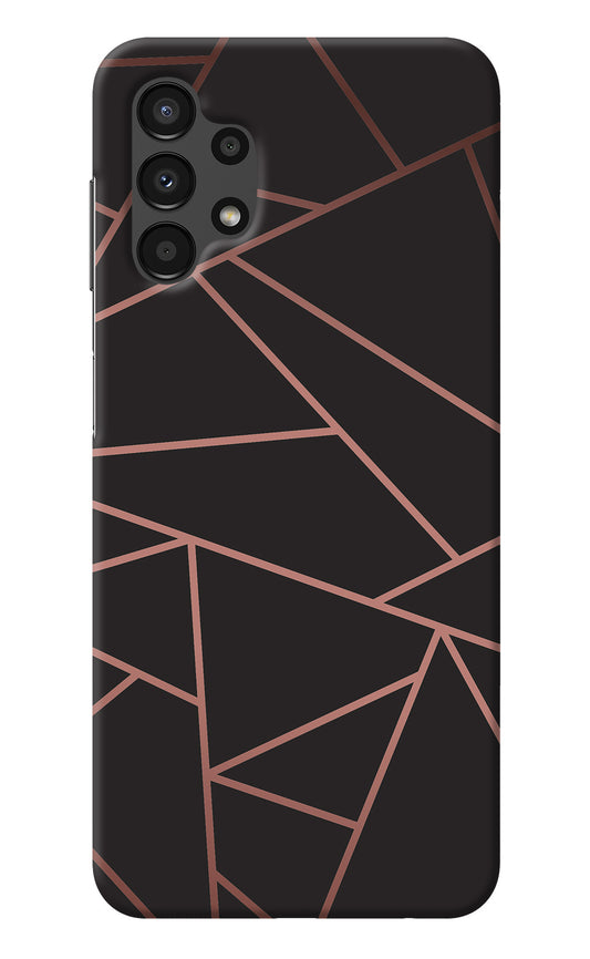 Geometric Pattern Samsung A13 4G Back Cover