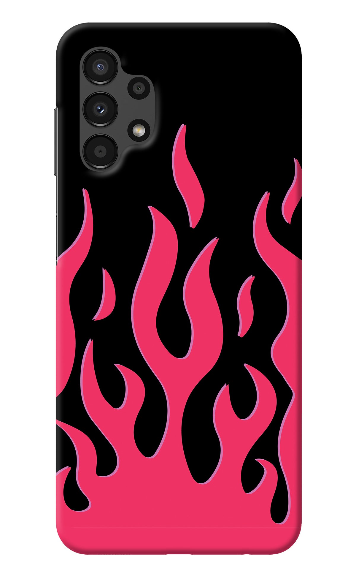 Fire Flames Samsung A13 4G Back Cover