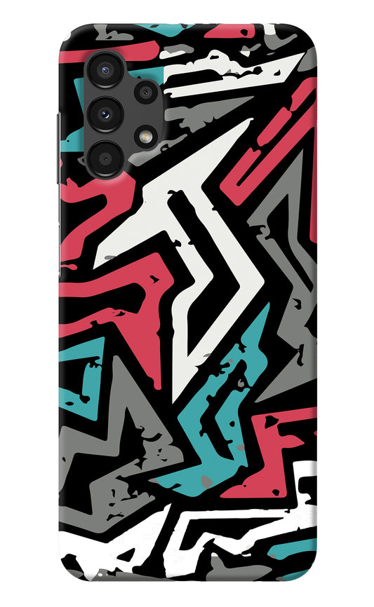 Geometric Graffiti Samsung A13 4G Back Cover