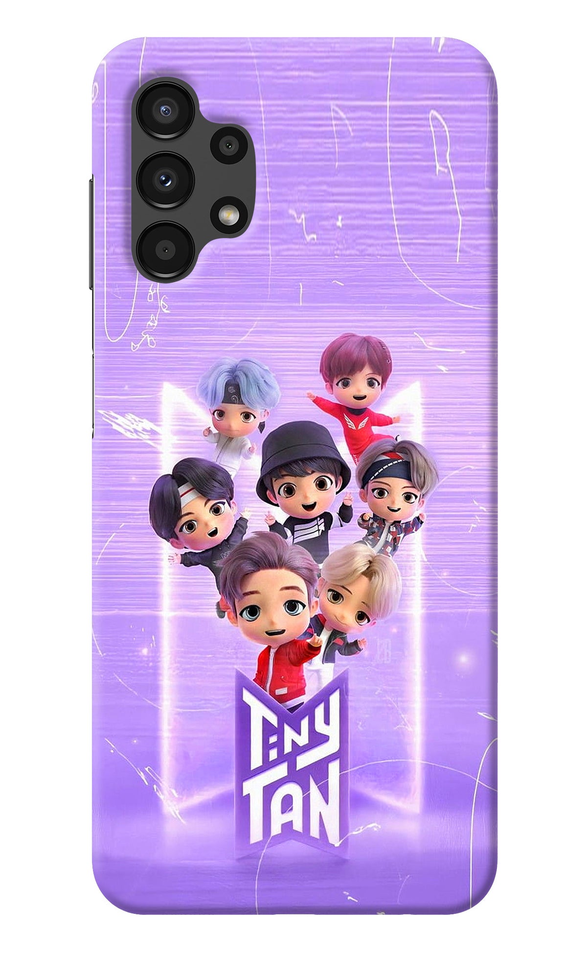 BTS Tiny Tan Samsung A13 4G Back Cover