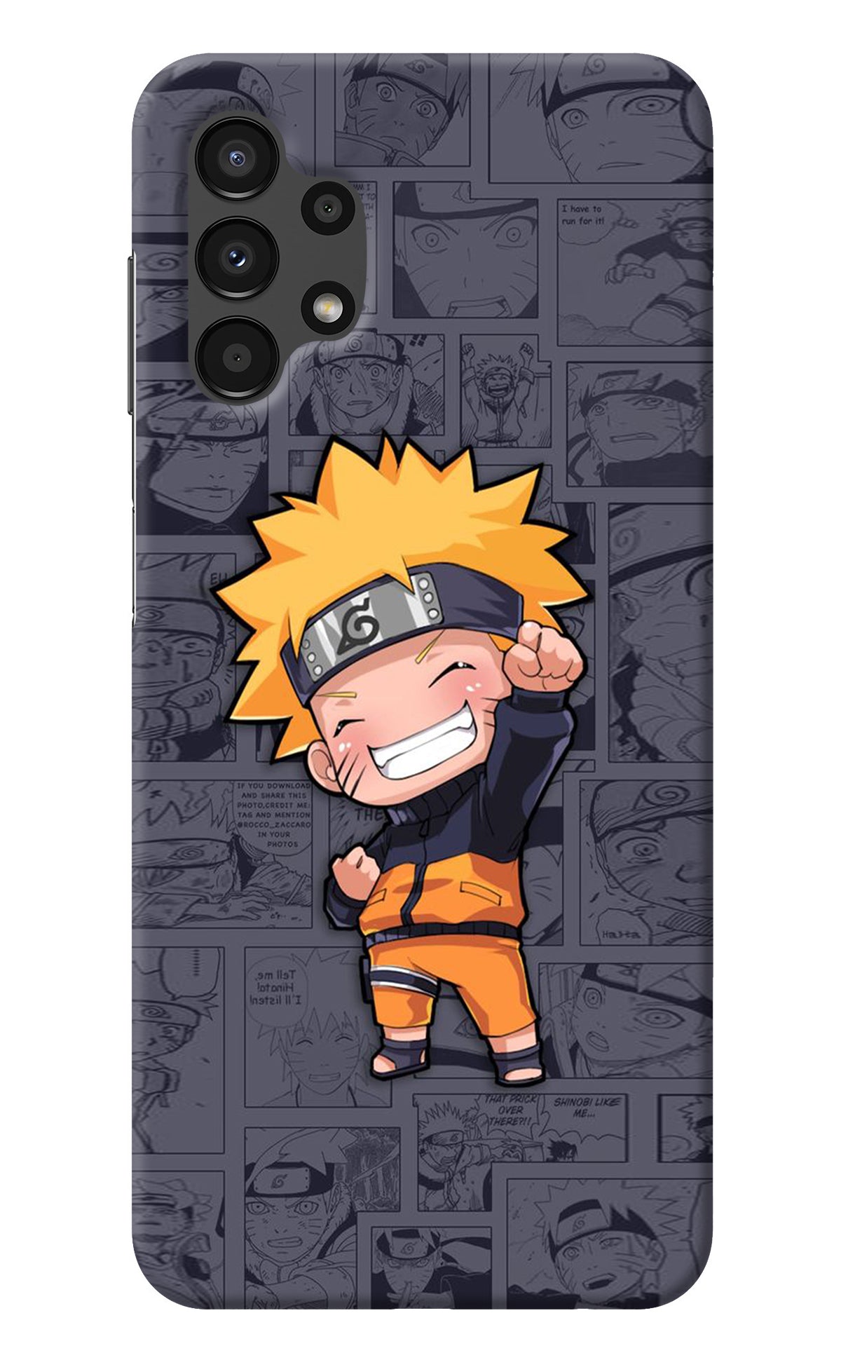 Chota Naruto Samsung A13 4G Back Cover