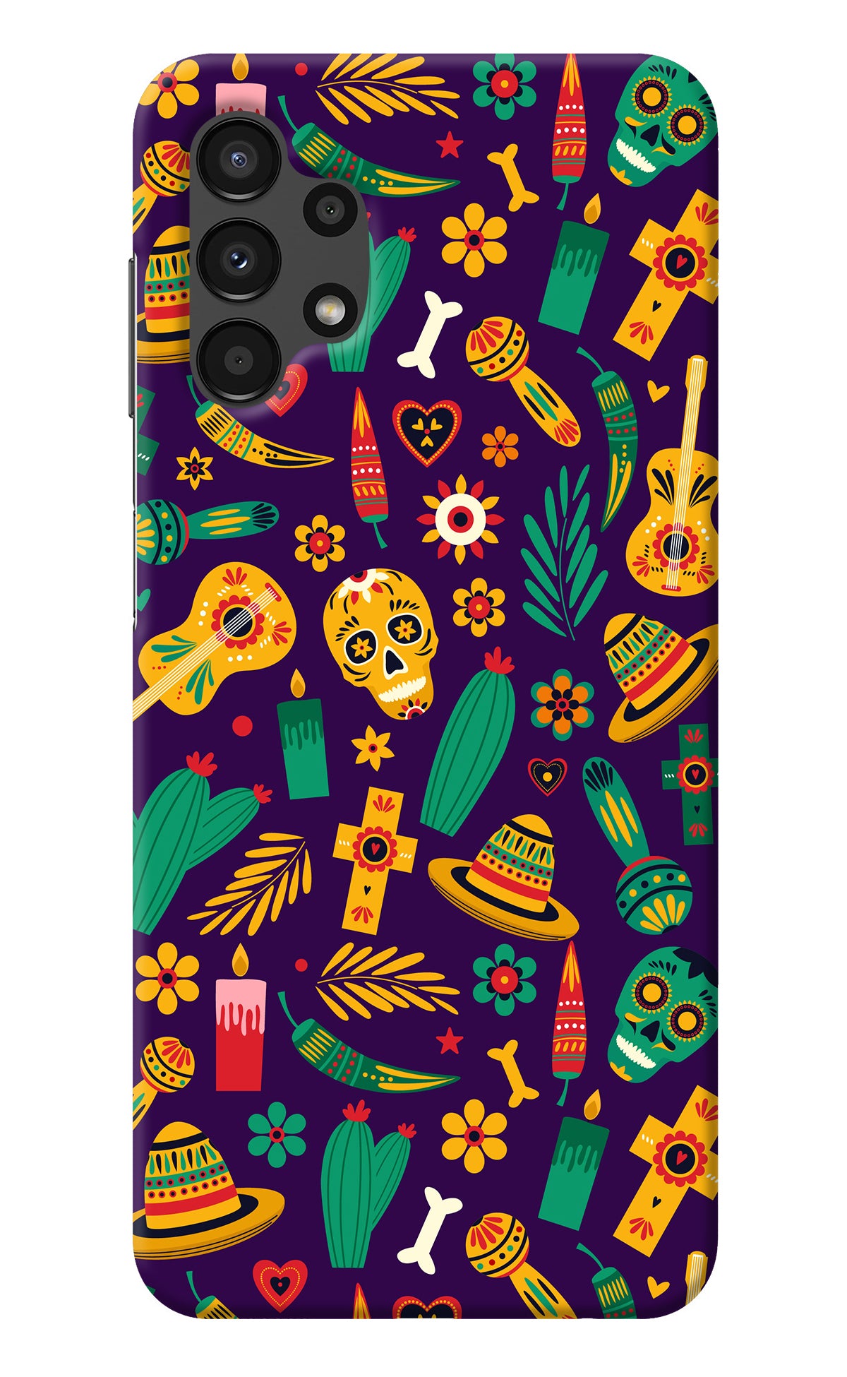 Mexican Artwork Samsung A13 4G Back Cover